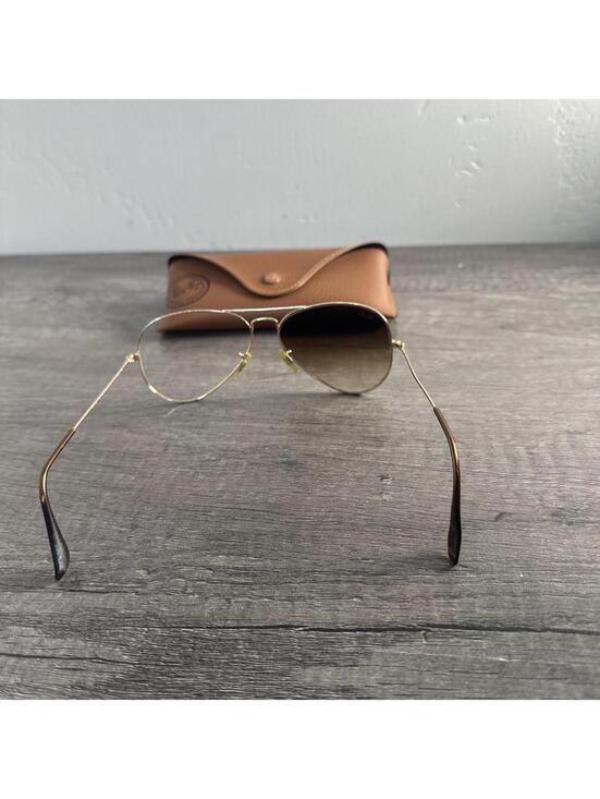 Ray-Ban Sunglasses RB3025 001/51 2N Aviator Large Metal Gold FRAMES ONLY main image 6